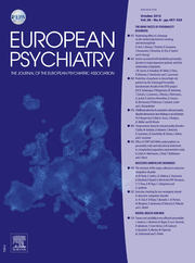 European Psychiatry Volume 28 - Issue 8 -