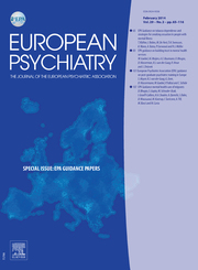 European Psychiatry Volume 29 - Issue 2 -