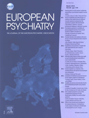 European Psychiatry Volume 49 - Issue  -