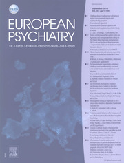 European Psychiatry Volume 53 - Issue  -