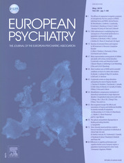 European Psychiatry Volume 58 - Issue  -