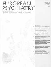 European Psychiatry Volume 10 - Issue 3 -