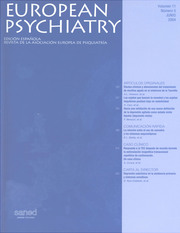 European Psychiatry Volume 11 - Issue 5 -