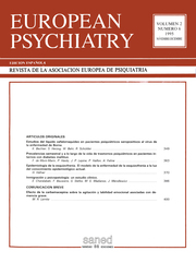 European Psychiatry Volume 2 - Issue 6 -