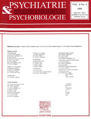 European Psychiatry Volume 4 - Issue 4 -
