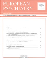 European Psychiatry Volume 4 - Issue 8 -