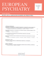 European Psychiatry Volume 5 - Issue 3 -