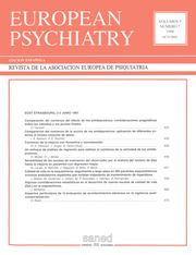 European Psychiatry Volume 5 - Issue 7 -