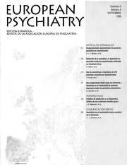 European Psychiatry Volume 6 - Issue 6 -