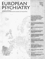 European Psychiatry Volume 6 - Issue 7 -