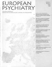 European Psychiatry Volume 7 - Issue 5 -