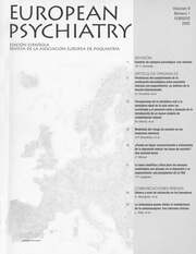 European Psychiatry Volume 9 - Issue 1 -