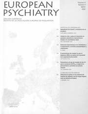 European Psychiatry Volume 9 - Issue 4 -