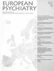 European Psychiatry Volume 9 - Issue 5 -