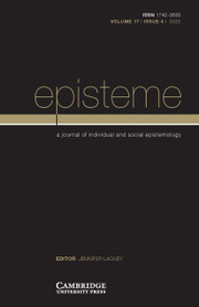 Episteme Volume 17 - Issue 4 -