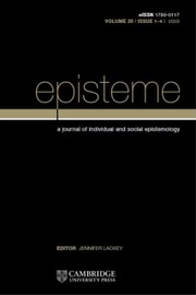 Episteme Volume 20 - Issue 2 -