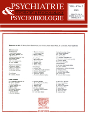 European Psychiatry Volume 4 - Issue 5 -