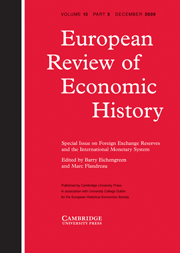 European Review of Economic History Volume 13 - Issue 3 -  Foreign Exchange Reserves and the International Monetary System