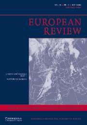 European Review Volume 14 - Issue 2 -