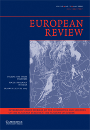 European Review Volume 16 - Issue 2 -