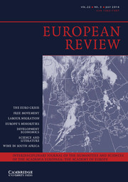 European Review Volume 22 - Issue 3 -
