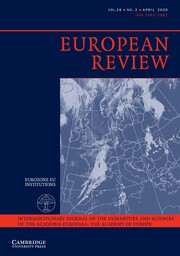 European Review Volume 28 - Issue 2 -