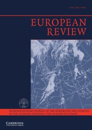 European Review Volume 30 - Issue 4 -
