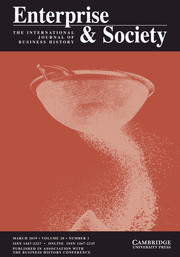 Enterprise & Society Volume 20 - Issue 1 -