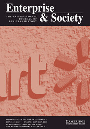 Enterprise & Society Volume 20 - Issue 3 -