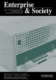 Enterprise & Society Volume 22 - Issue 1 -
