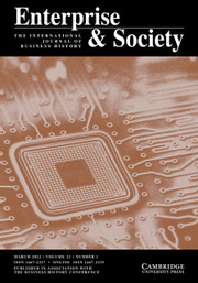 Enterprise & Society Volume 23 - Issue 1 -
