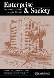 Enterprise & Society Volume 23 - Issue 4 -