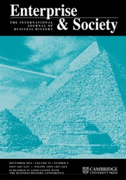 Enterprise & Society Volume 25 - Issue 4 -