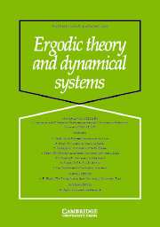 Ergodic Theory and Dynamical Systems Volume 23 - Issue 4 -