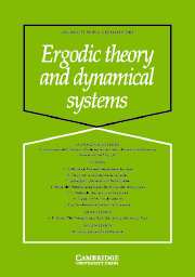 Ergodic Theory and Dynamical Systems Volume 23 - Issue 6 -