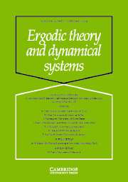 Ergodic Theory and Dynamical Systems Volume 24 - Issue 1 -