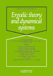 Ergodic Theory and Dynamical Systems Volume 24 - Issue 6 -