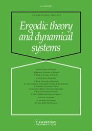 Ergodic Theory and Dynamical Systems Volume 35 - Issue 3 -