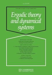 Ergodic Theory and Dynamical Systems Volume 42 - Issue 12 -