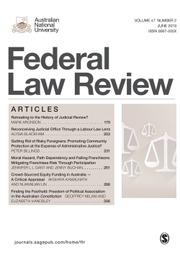 Federal Law Review Volume 47 - Issue 2 -