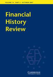 Financial History Review Volume 14 - Issue 2 -