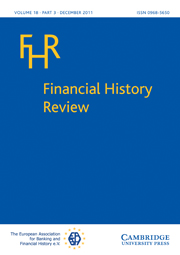 Financial History Review Volume 18 - Issue 3 -