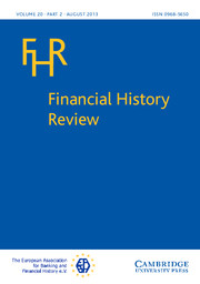Financial History Review Volume 20 - Issue 2 -
