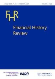 Financial History Review Volume 29 - Special Issue3 -  Special issue on stock exchange price currents, financial information and market transparency