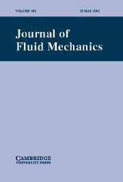 Journal of Fluid Mechanics Volume 483 - Issue  -