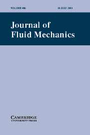 Journal of Fluid Mechanics Volume 486 - Issue  -