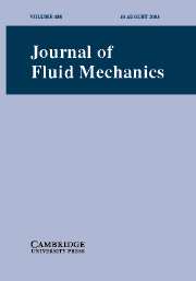 Journal of Fluid Mechanics Volume 488 - Issue  -