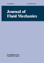 Journal of Fluid Mechanics Volume 489 - Issue  -