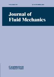 Journal of Fluid Mechanics Volume 493 - Issue  -