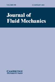 Journal of Fluid Mechanics Volume 498 - Issue  -